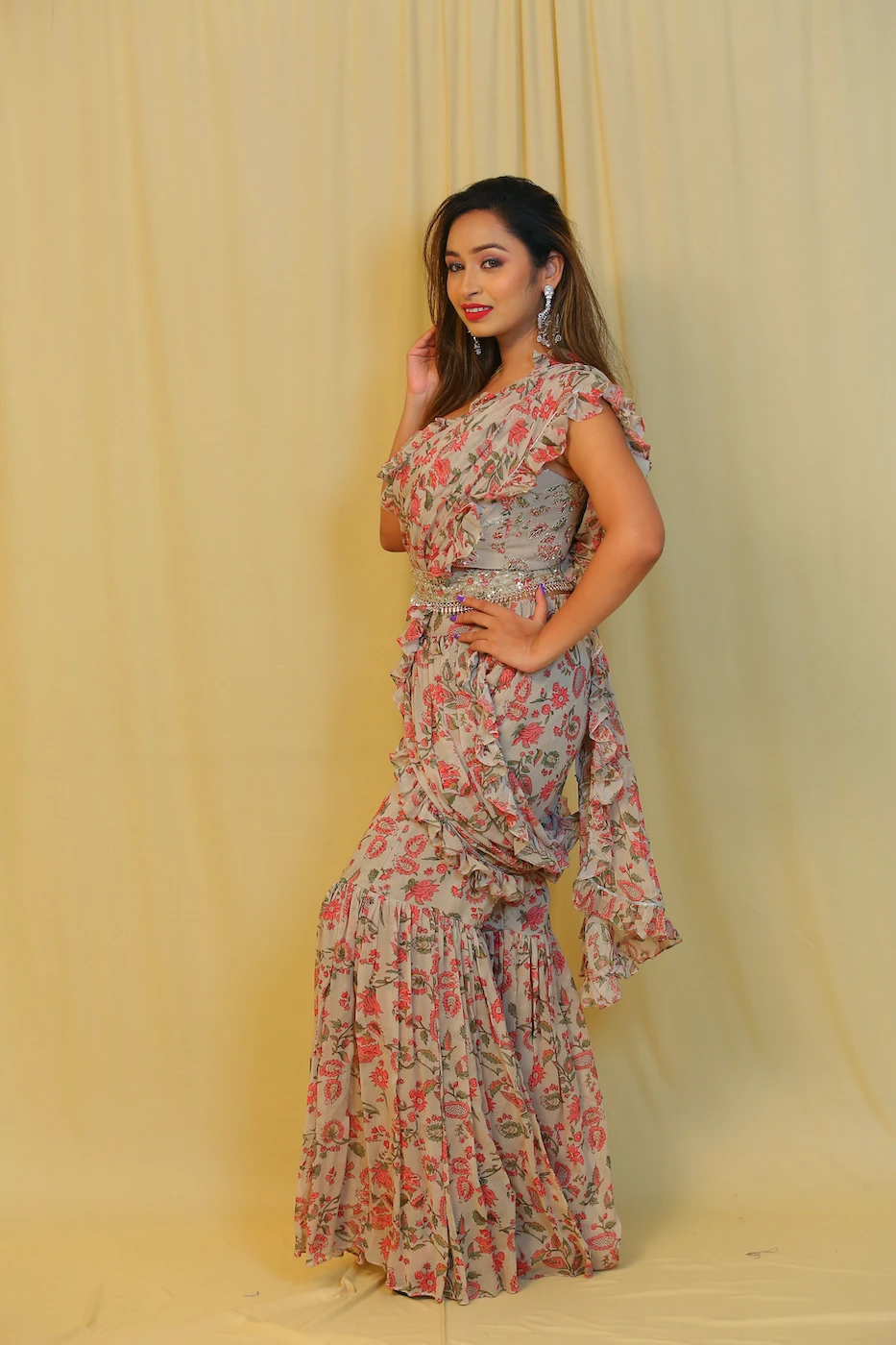 grey-georgette-floral-printed-sharara-saree-m?uid=1674967962