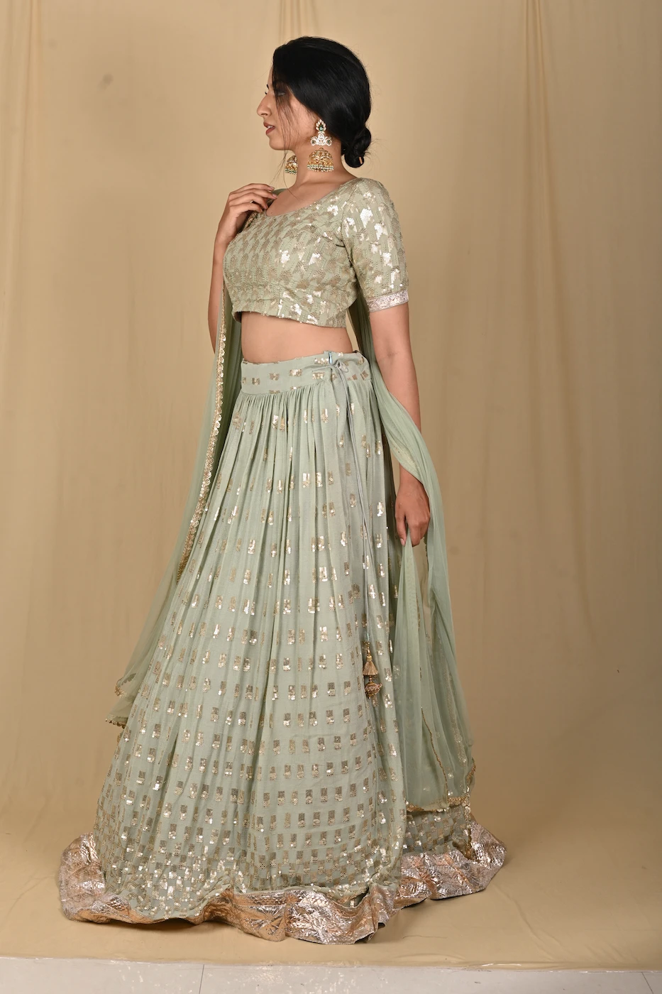 olive-green-crepe-lehenga-highlighted-sequin-work-embroidery-and-border-m?uid=1676352855